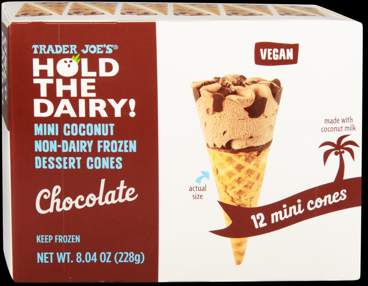 Hold the Dairy! Vegan Chocolate Mini Cones