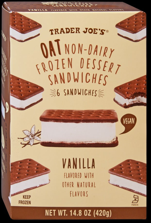Oat Non-Dairy Frozen Dessert Sandwiches