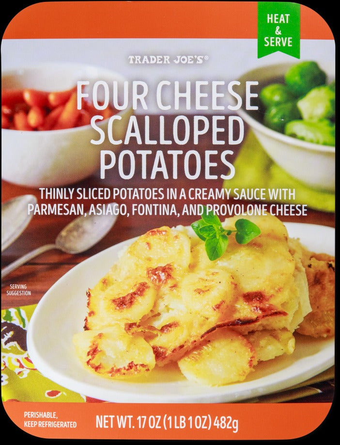 Four Cheese Scalloped Potatoes