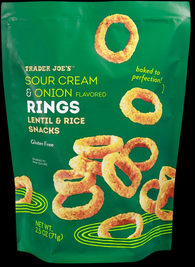 Sour Cream & Onion Flavored Rings