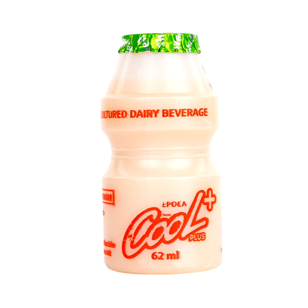 Epoca Cool Plus Probiotic Cultured Dairy Beverage, Plain, 1 bottle 2.1 fl oz