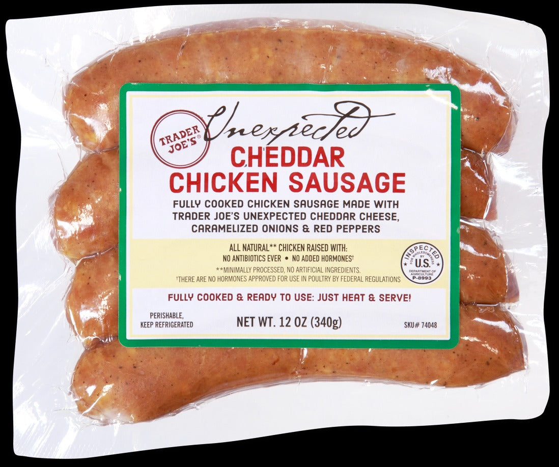 Unexpected Cheddar Chicken Sausage