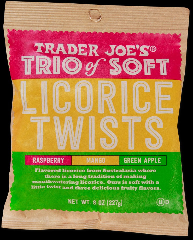 Trio of Soft Licorice Twists