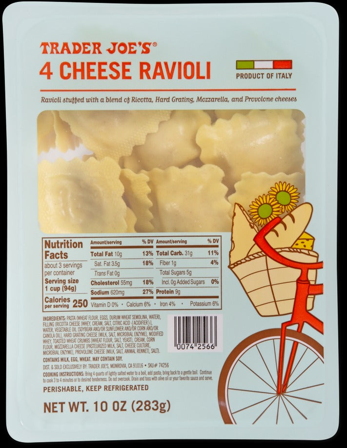 4 Cheese Ravioli
