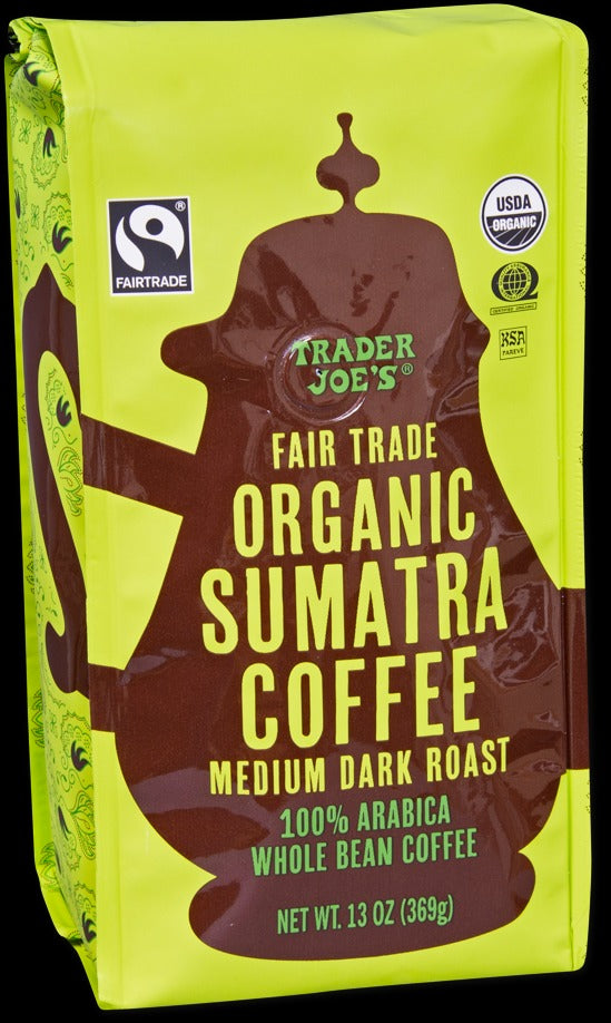 Fair Trade Organic Sumatra Coffee