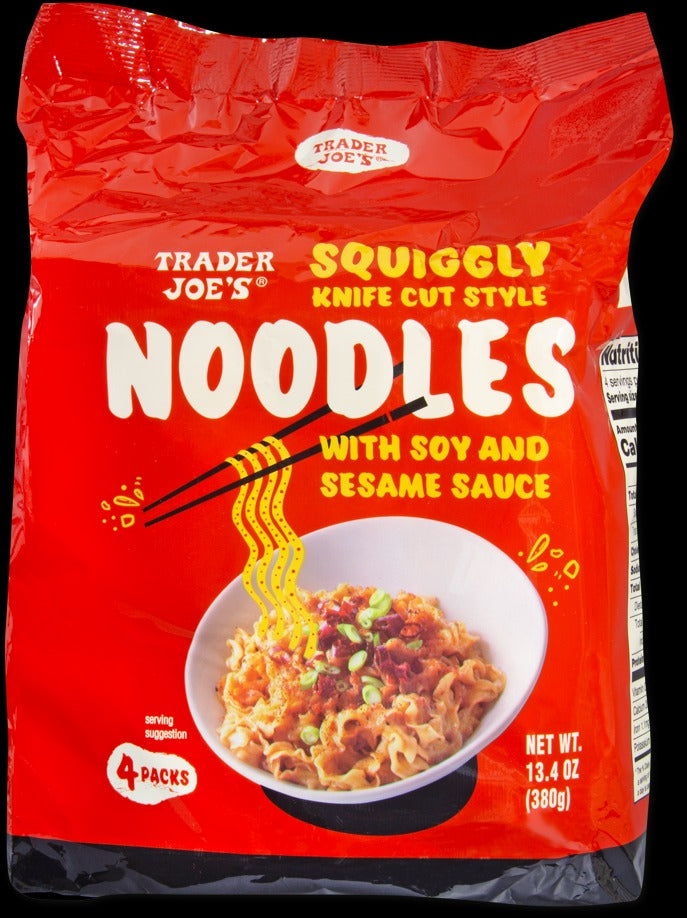Squiggly Knife Cut Style Noodles