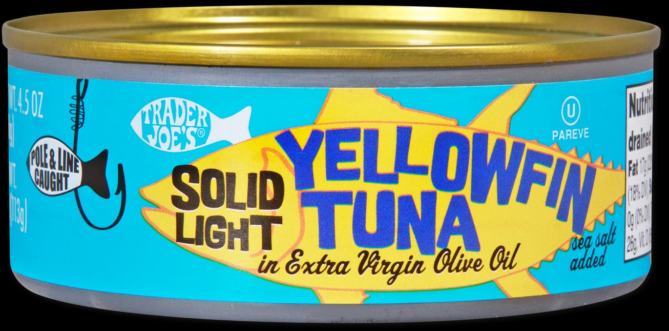 Solid Light Yellowfin Tuna iin Extra Virgin Olive Oil