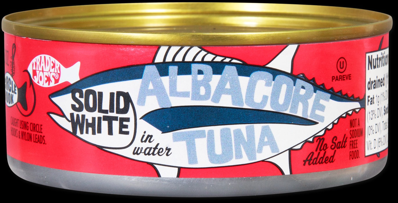 Solid White Albacore Tuna in Water No Salt Added