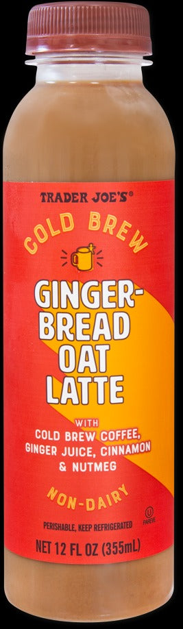 Cold Brew Gingerbread Oat Latte