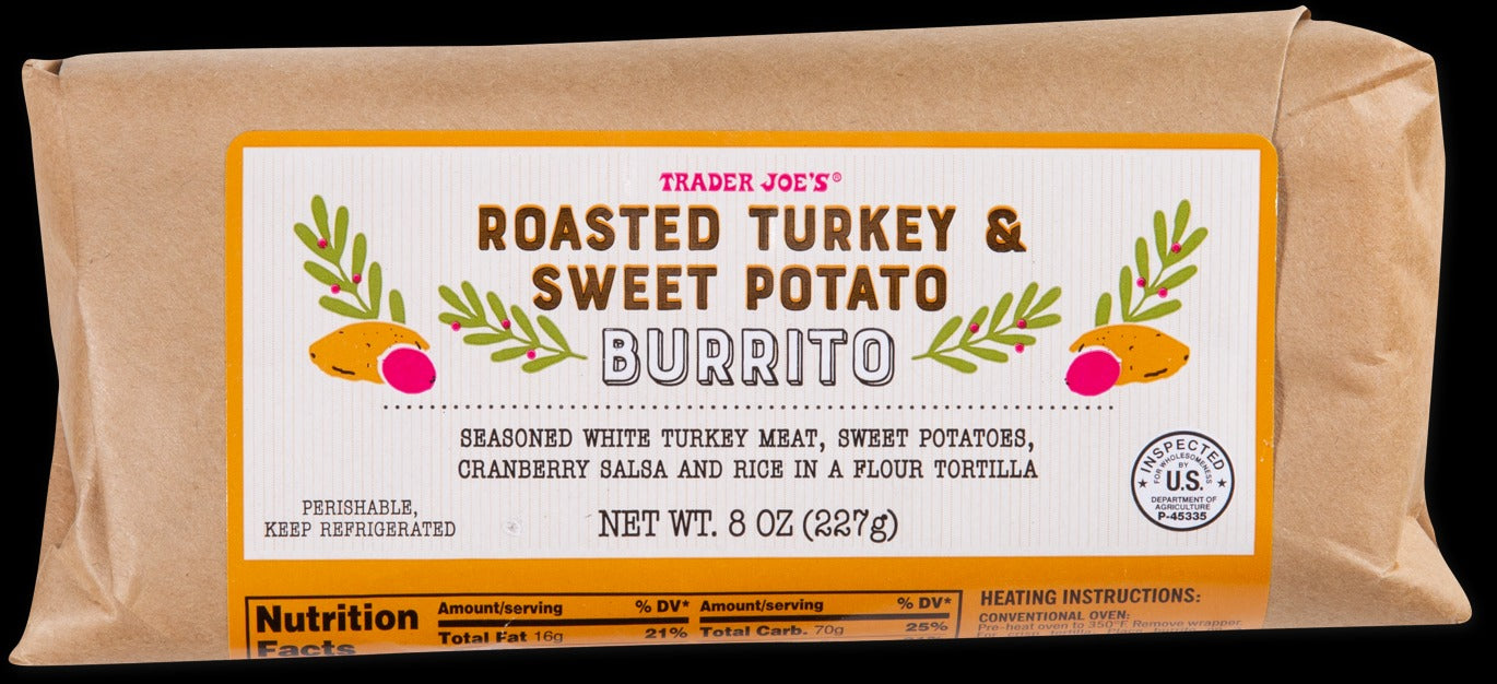 Roasted Turkey & Sweet Potato Burrito