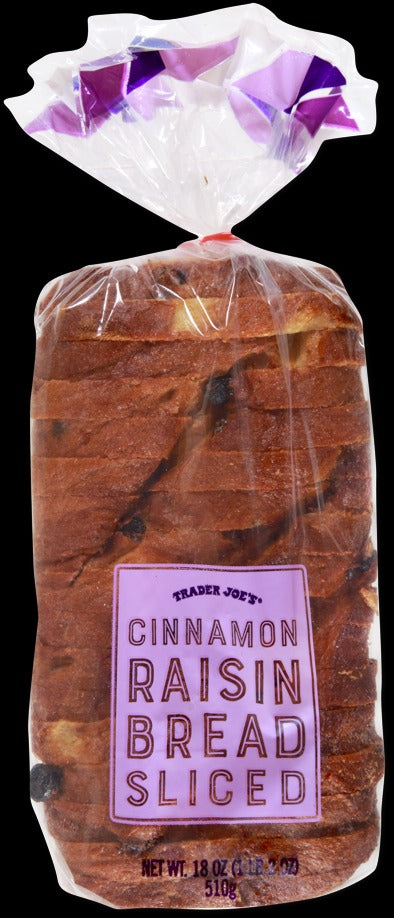 BREAD CINNAMON RAISIN SLICED