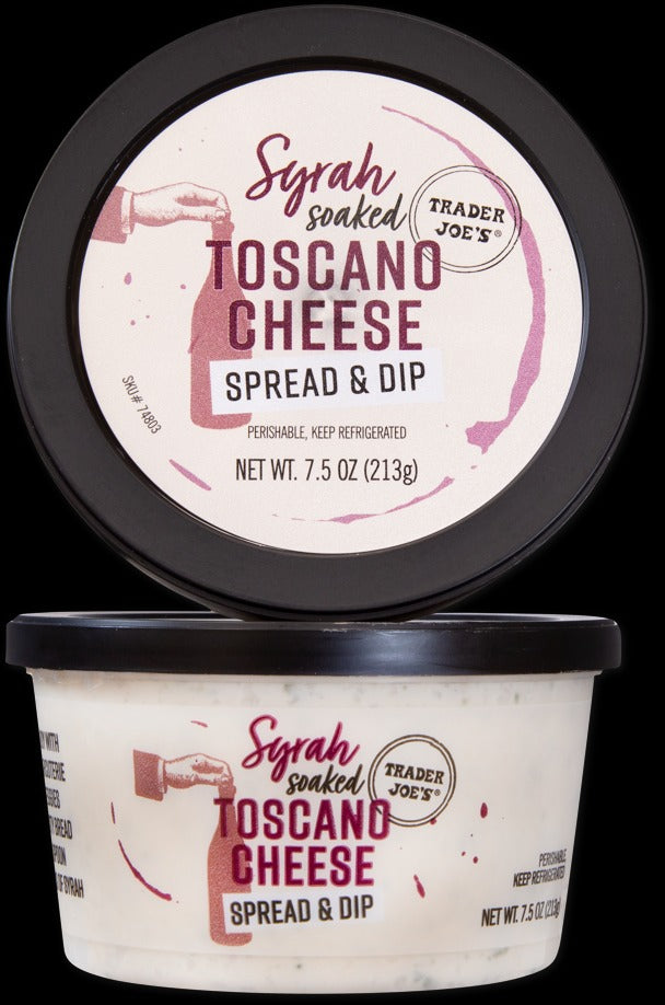 Syrah Soaked Toscano Cheese Spread & Dip