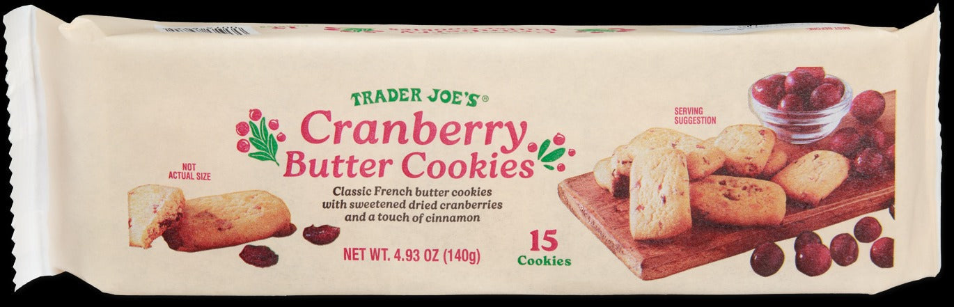 Cranberry Butter Cookies