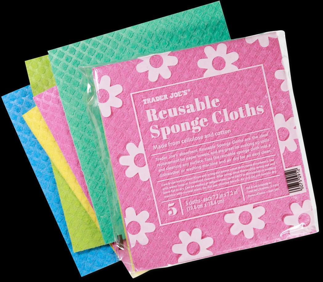Reusable Sponge Cloths