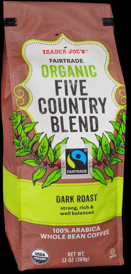 Fairtrade Organic Five Country Blend