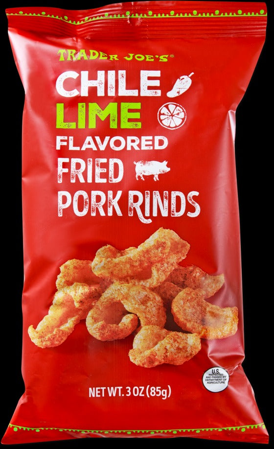 Chile Lime Flavored Fried Pork Rinds