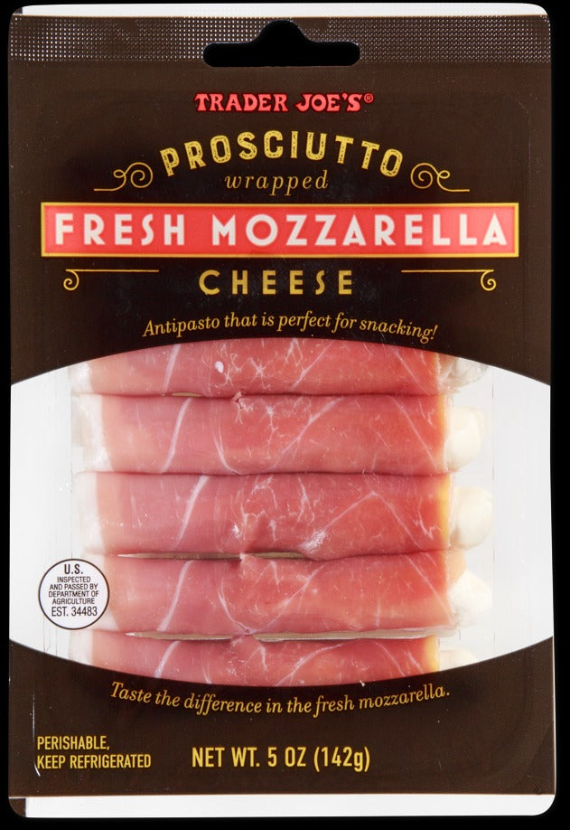Prosciutto Wrapped Fresh Mozzarella Cheese