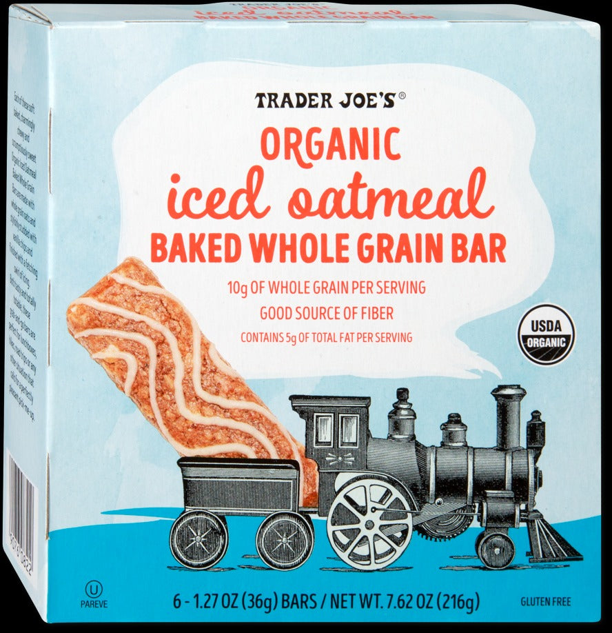Organic Iced Oatmeal Baked Whole Grain Bar