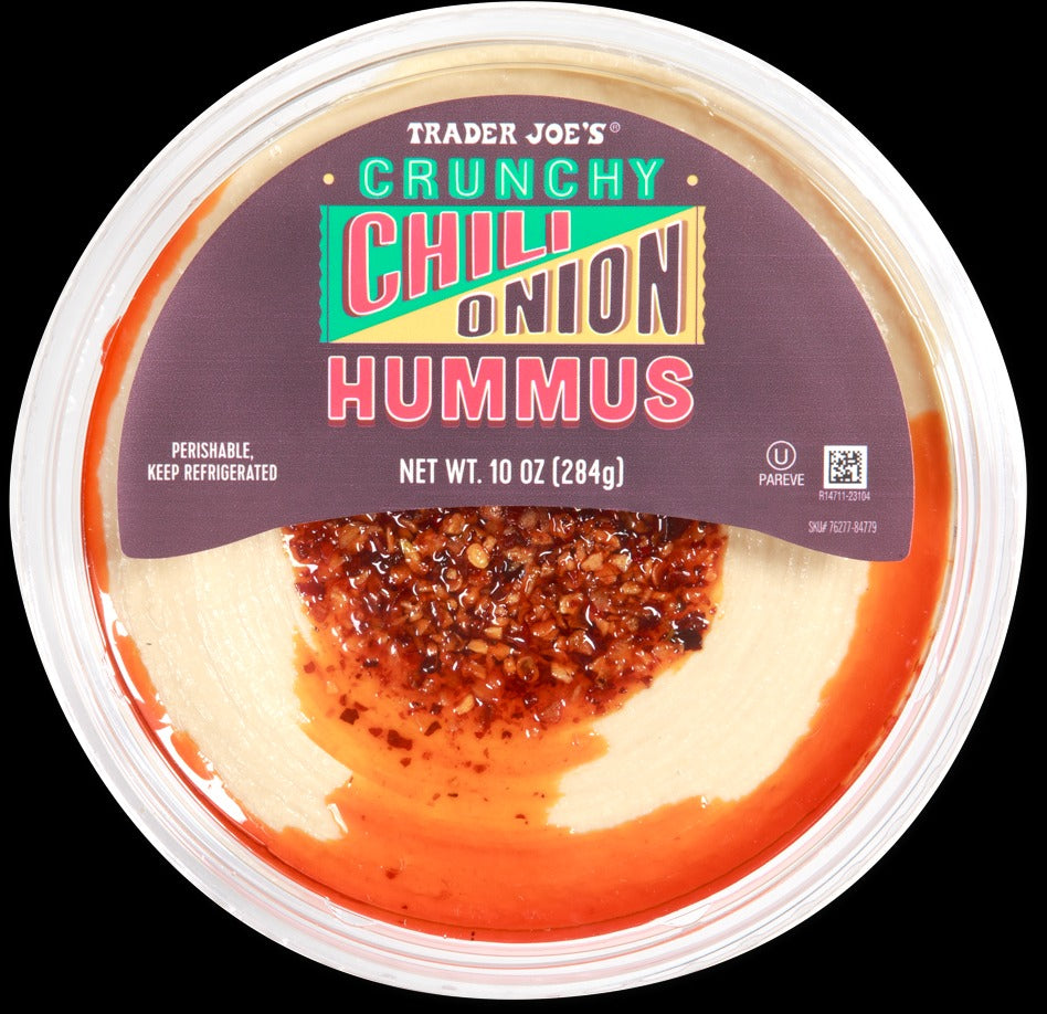 Crunchy Chili Onion Hummus