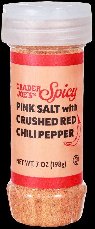 Spicy Pink Salt with Crushed Red Chili Pepper