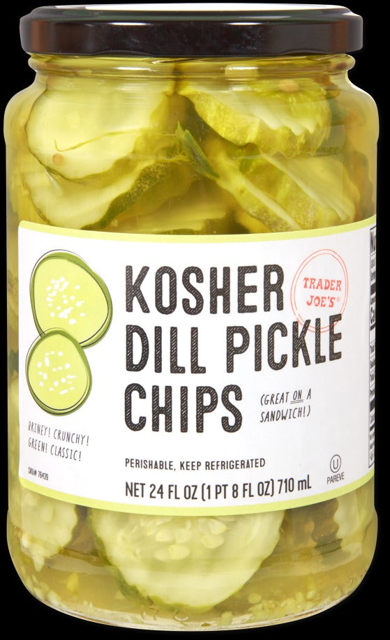 Kosher Dill Pickle Chips