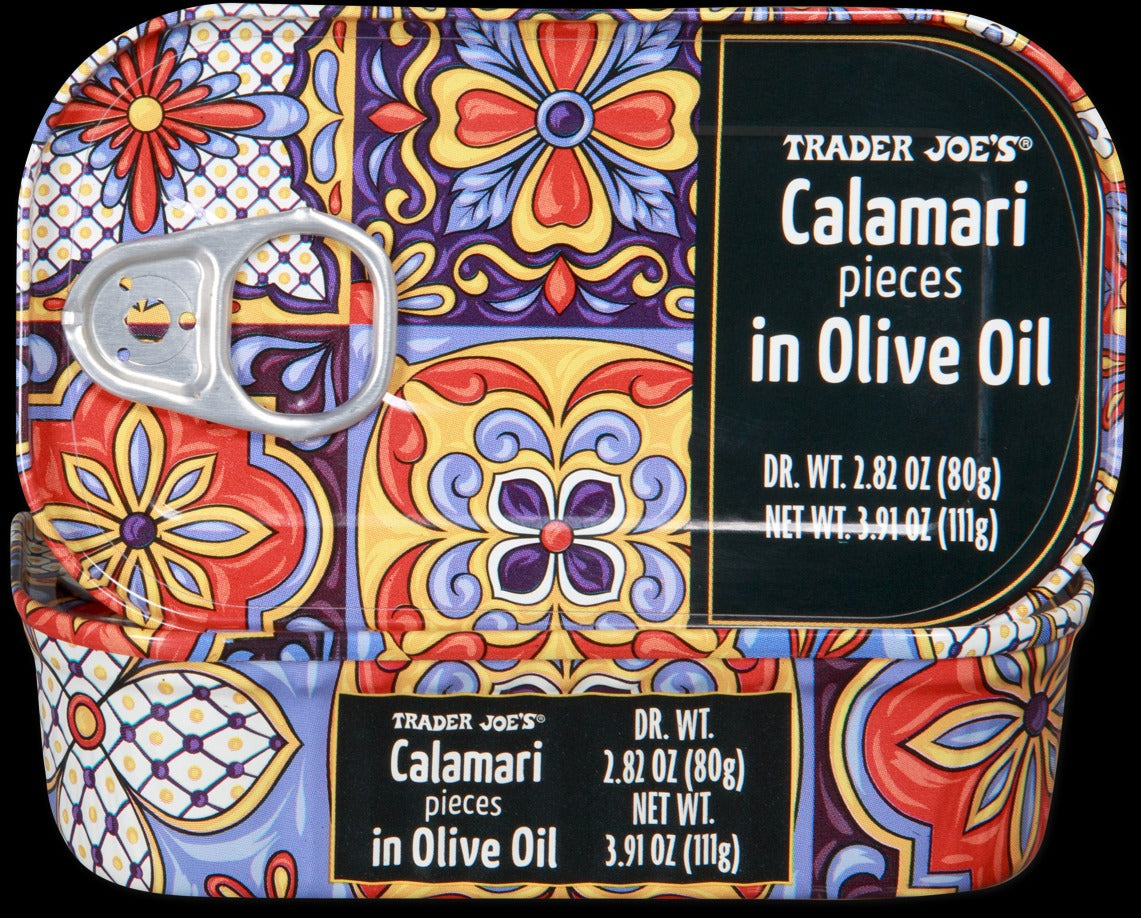 Calamari Pieces in Olive Oil