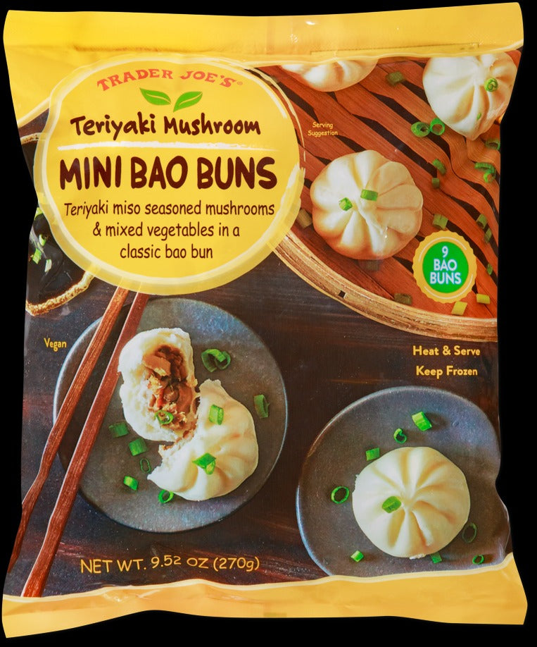 Teriyaki Mushroom Mini Bao Buns