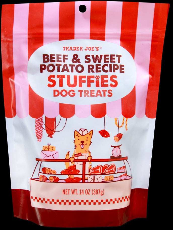 Beef & Sweet Potato Recipe Stuffies Dog Treats