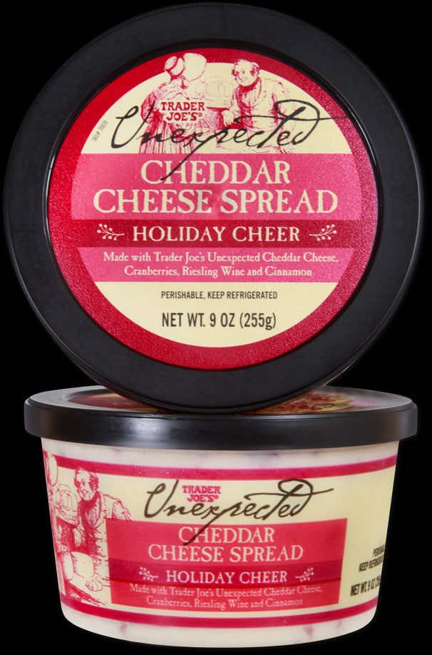 Holiday Cheer Unexpected Cheddar Cheese Spread