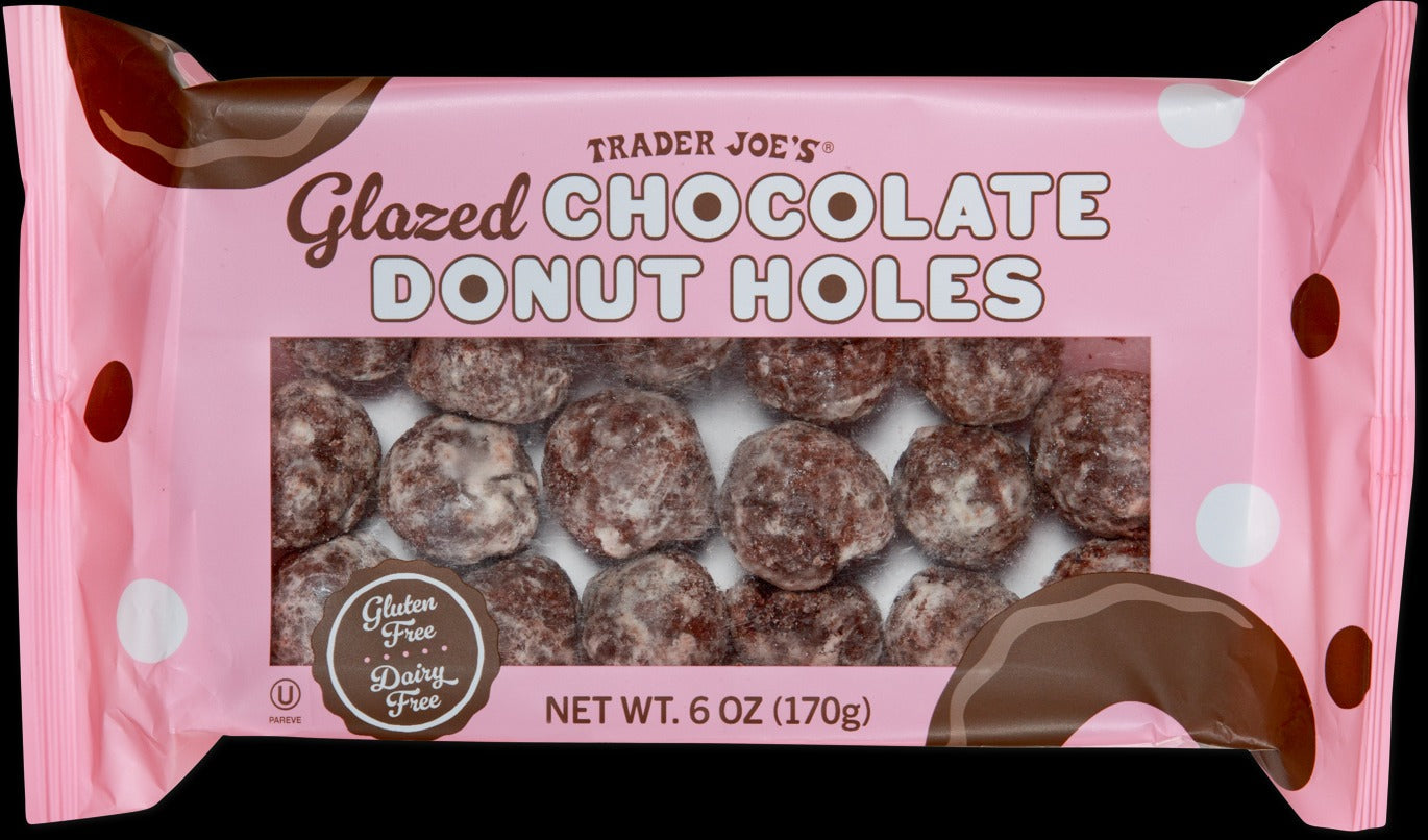 Glazed Chocolate Donut Holes