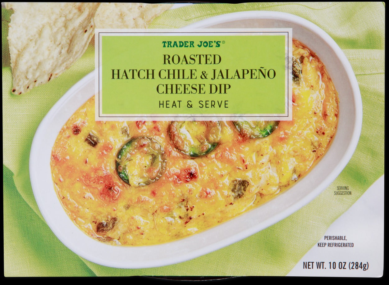 Roasted Hatch Chile & Jalapeño Cheese Dip