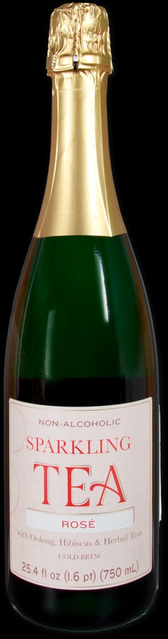 Non-Alcoholic Rosé Sparkling Tea
