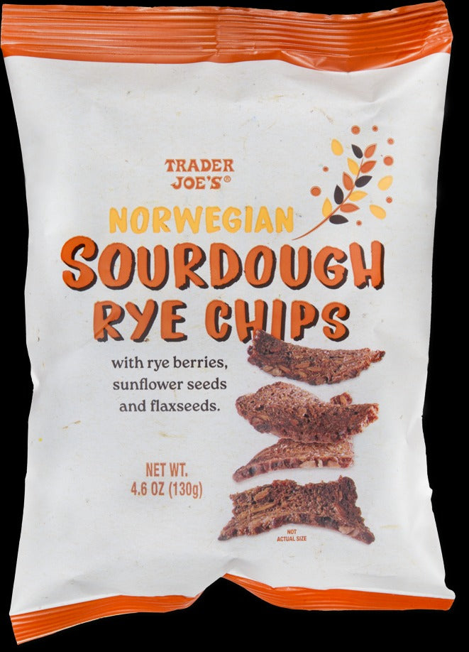 Norwegian Sourdough Rye Chips