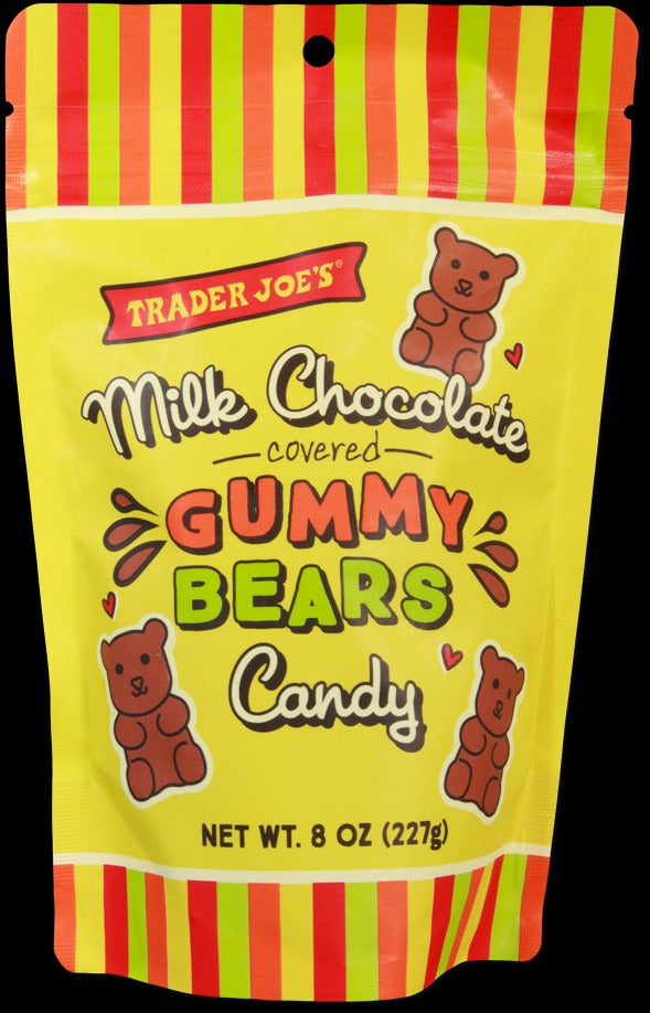 Milk Chocolate Covered Gummy Bears