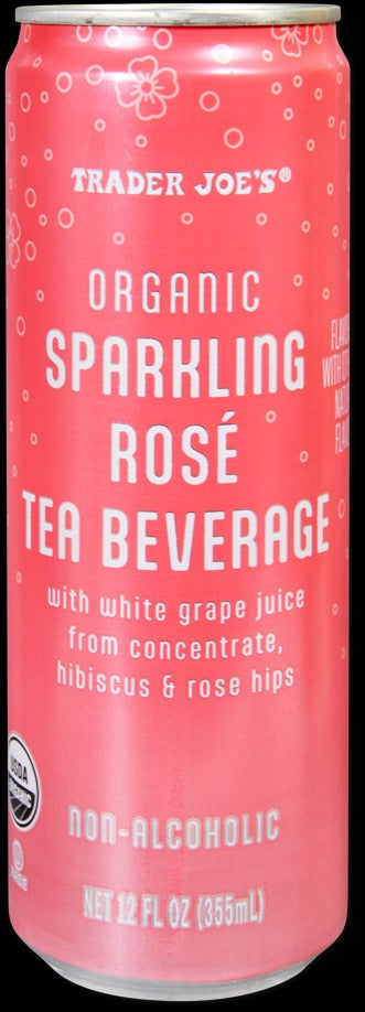 Organic Sparkling Rosé Tea Beverage