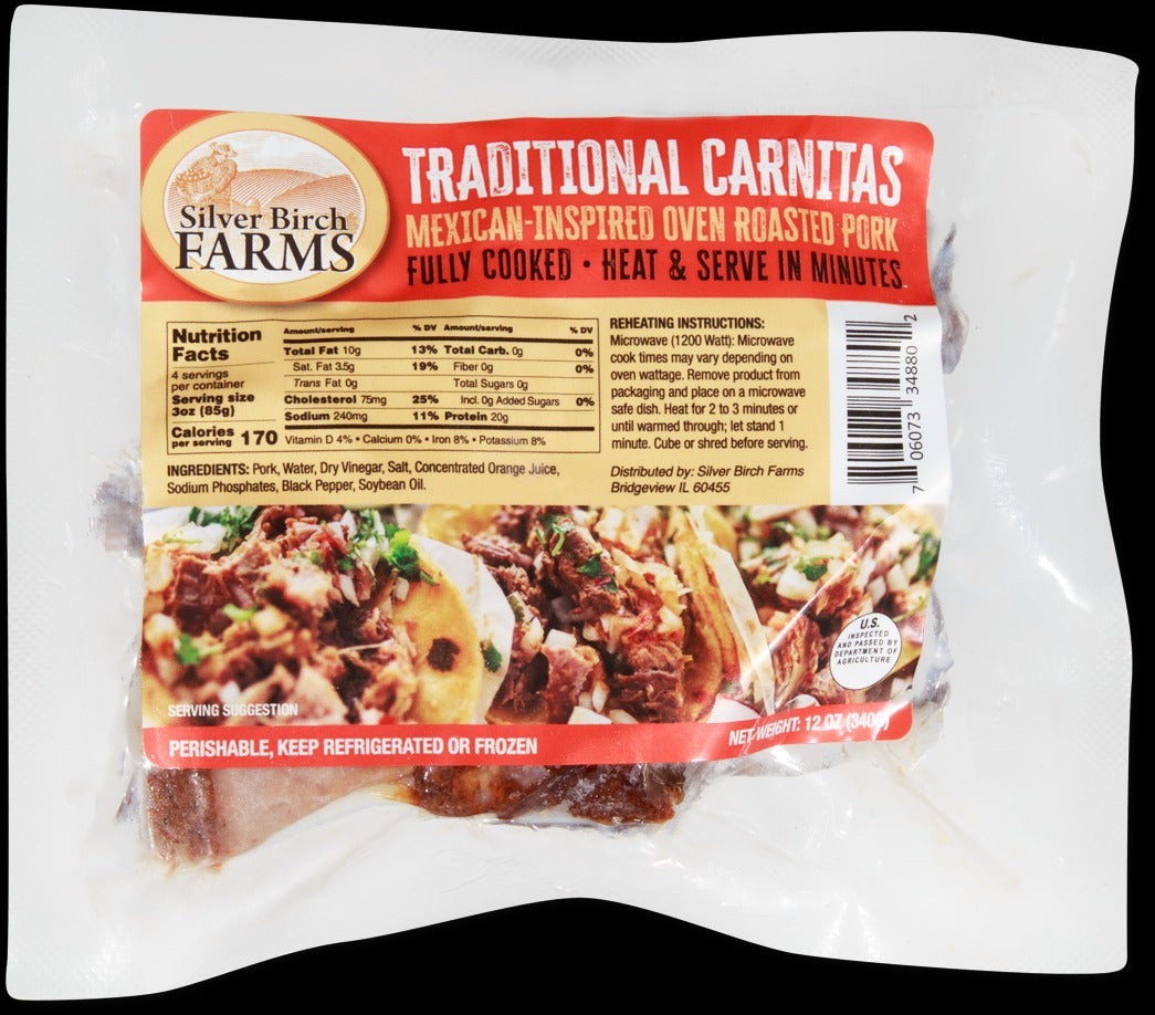 Silver Birch Farms Traditional Carnitas