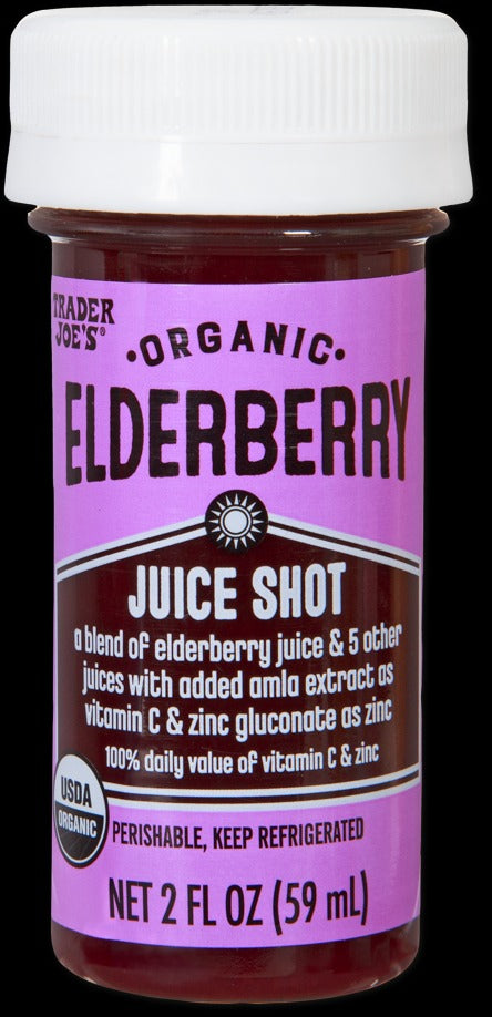 Organic Elderberry Juice Shot