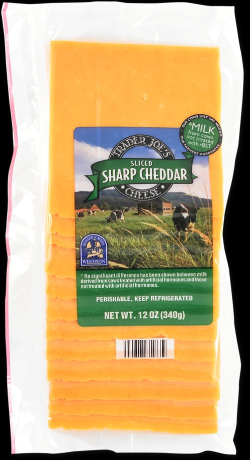 Sliced Sharp Cheddar Cheese