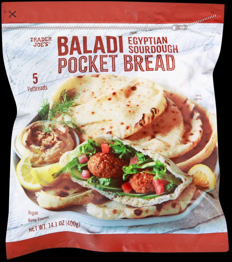 Baladi Egyptian Sourdough Pocket Bread