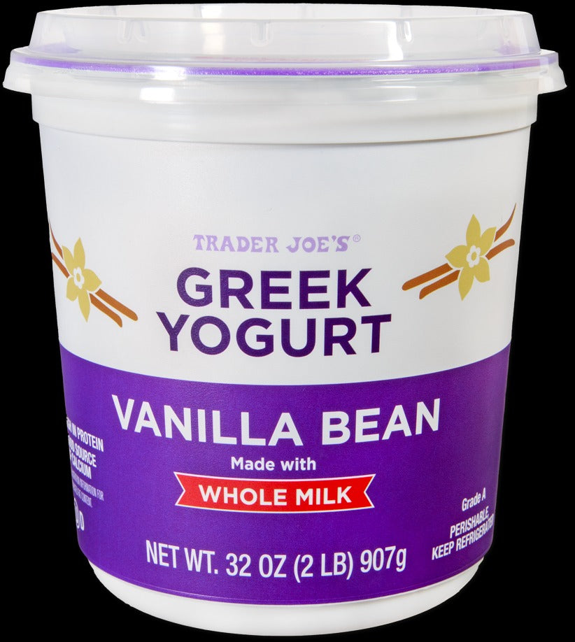 Vanilla Bean Whole Milk Greek Yogurt