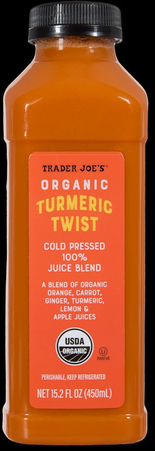 Organic Turmeric Twist Cold Pressed Juice Blend