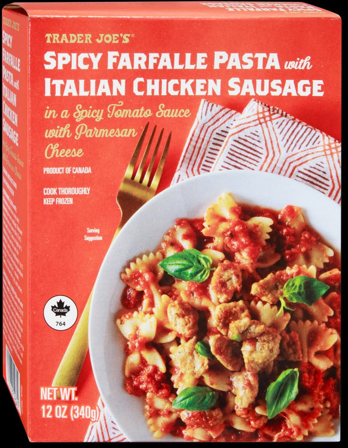 Spicy Farfalle Pasta with Italian Chicken Sausage