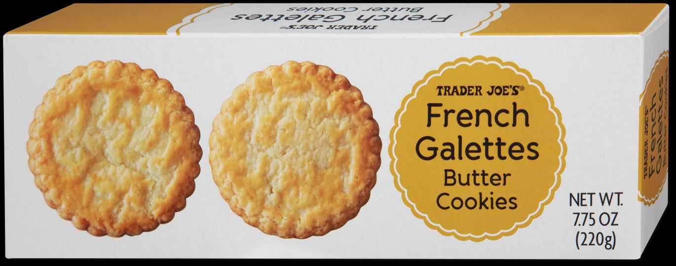 French Galettes Butter Cookies