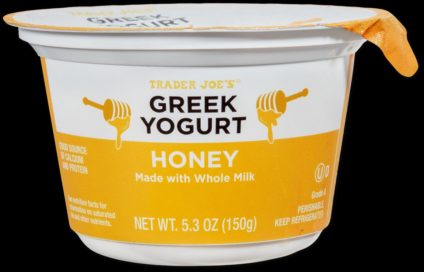 Greek YogurtHoney Made with Whole Milk