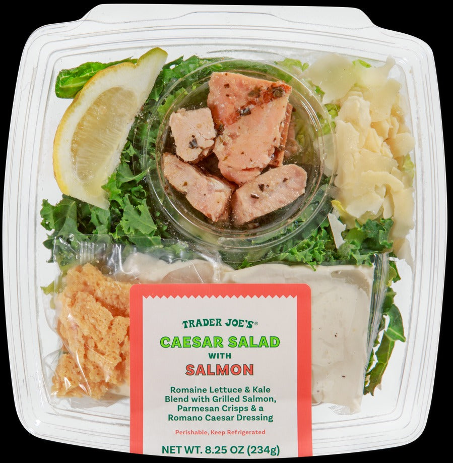 Caesar Salad with Salmon
