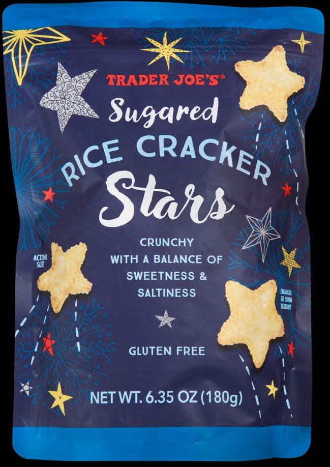 Sugared Rice Cracker Stars