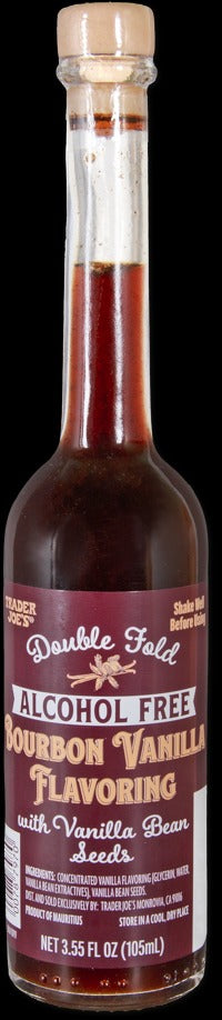 Double Fold Alcohol Free Bourbon Vanilla Flavoring