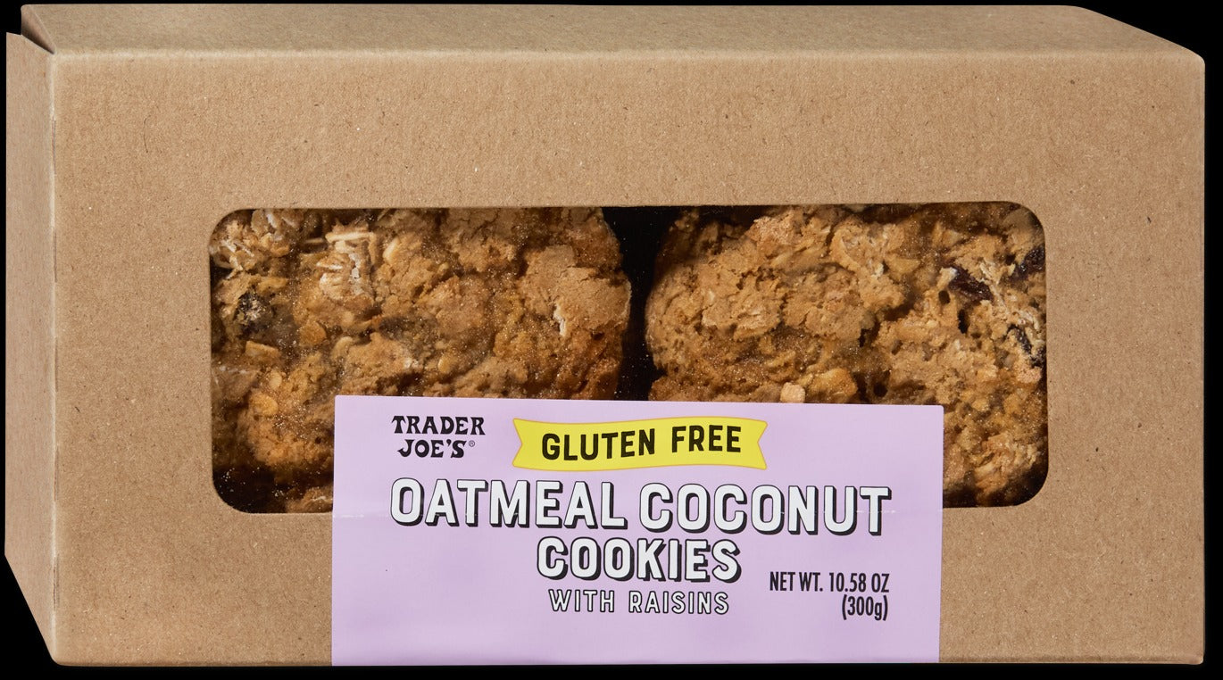 Gluten Free Oatmeal Coconut Cookies