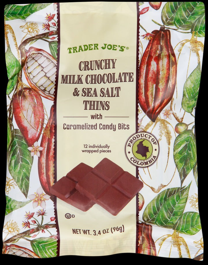 Crunchy Milk Chocolate & Sea Salt Thins