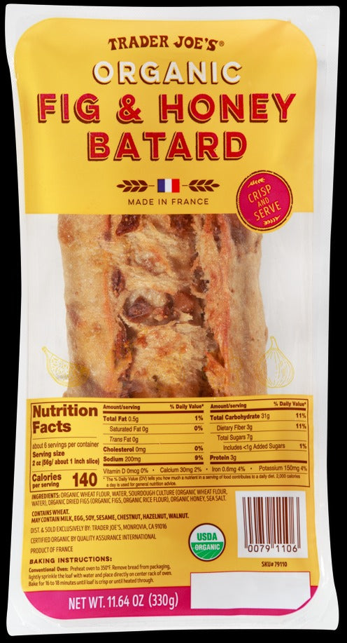 Organic Fig & Honey Batard